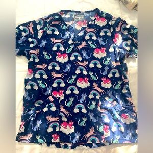 Scrub Top Pediatric Size L